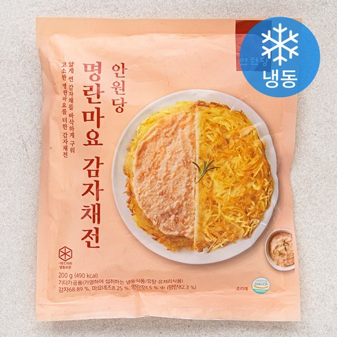 안원당 명란마요 감자채전 (냉동), 200g, 1개