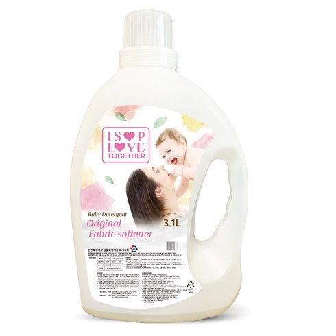 아이솝섬유유연제 - 아이솝 러브 투게더 아기 섬유유연제 베이비파우더향, 3100ml, 1개