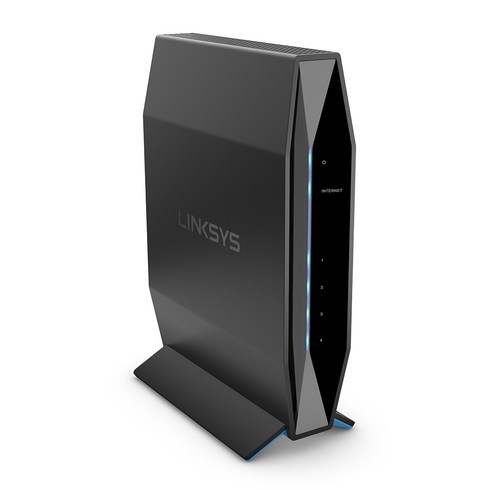 링크시스 - 링크시스 듀얼밴드 AX1800 와이파이 6 무선 공유기 라우터 기가비트 E7350, 1개