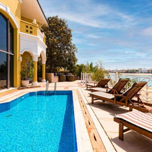 [두바이] Palm Jumeirah Beachfront Private Villa with swimming pool