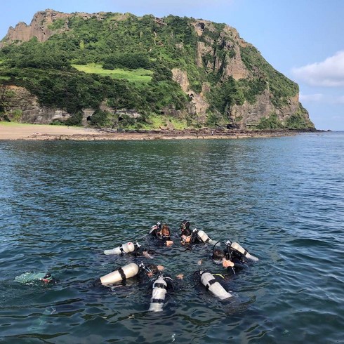 [제주] 힐링의 섬 제주도에서 스킨스쿠버, 스쿠버체험 (성산일출봉)