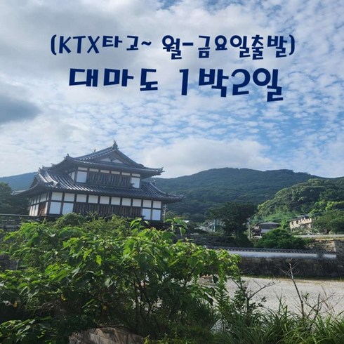 [출발확정] [KTX_서울역] 대마도 1박2일(월-금요일 출발)