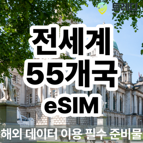 발리유심 - [전세계] [~10분 보장] 55개국 데일리 eSIM