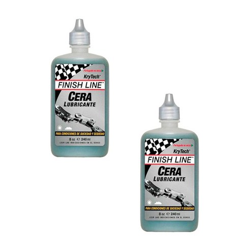 체인루브 가성비 - Finish Line Cera Lubricante Chain Wax Lube 피니쉬라인 세라 루브리칸트 체인 왁스 루브 240ml 2팩