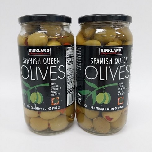 코스트코 커클랜드 스페니쉬 퀸 올리브 595g x 2, 2개