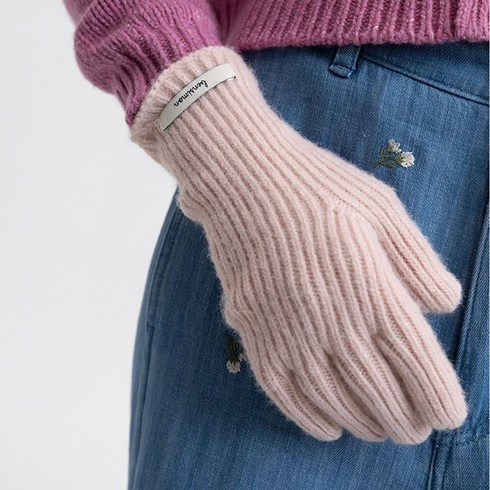 [BENSIMON] FINGER HOLE GLOVES - 6color