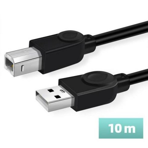 발왕산케이블카 - 3D 라벨 프린터용 고속 USB 케이블 AB 수수 데이터 동기화 50cm, 1m_2, black_1, 2) Style E - 1m