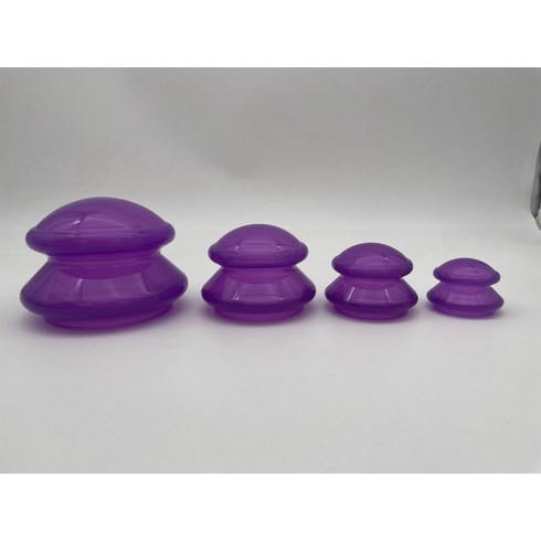 한혜진 마사지기 셀룰라이트 제거 4종1세트 미우새 실리콘 부황기 다리 관리 미운우리새끼, 표준개, 퍼플개