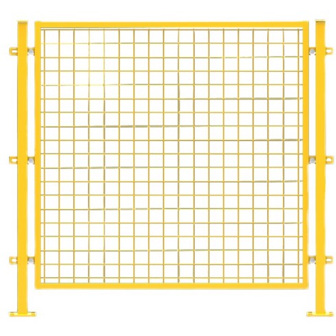 메쉬 철제 대문 철대문 휀스 창고 담장 출입문 사각, 높이 1.2m  너비 2m1망 1기둥