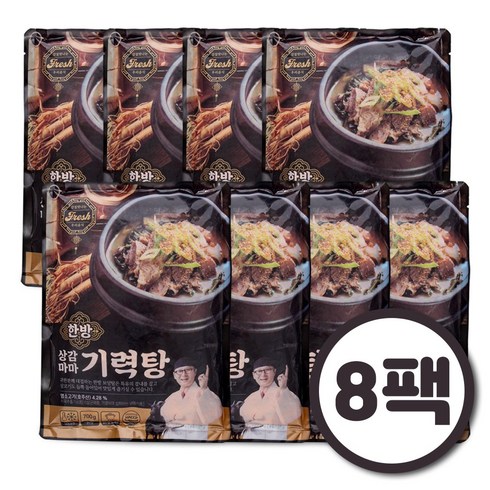 김오곤 상감마마 기력탕 염소탕 8팩, 700g, 8개