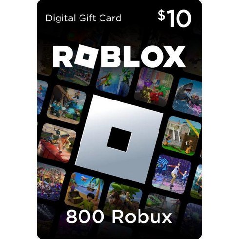 Roblox 로블록스 800로벅스 전자기기 프레전트 코드 Redeem Worldwide 전용 가상 아이템 포함 온라인 게임 397744, 10