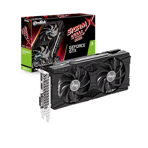 1660ti - 이엠텍 지포스 GTX 1660 Ti STORM X Dual BASIC OC D6 6GB (박스+시리얼일치)