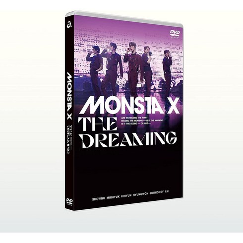 몬스타엑스 영화 더 드리밍 재팬 에디션 DVD+특전(브로마이드 6장세트)22년12월 발매, 상품선택