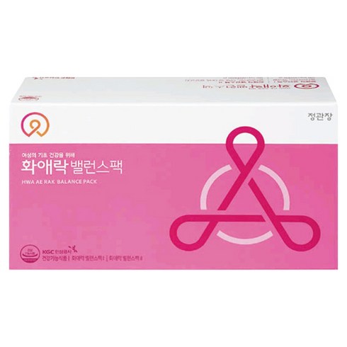 정관장 화애락 밸런스팩, 60정, 1세트