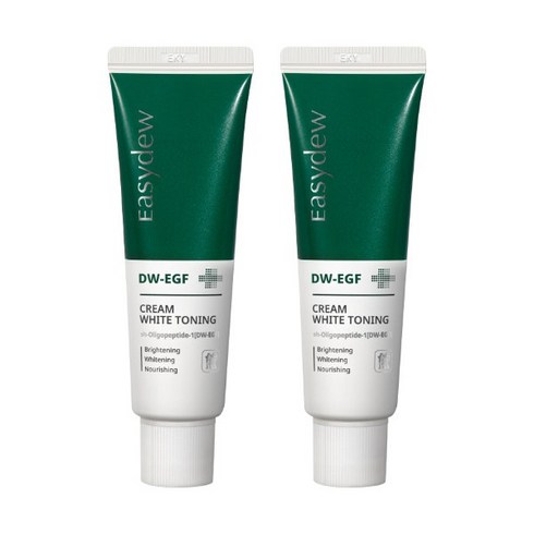 이지듀 대웅제약 이지듀 DW-EGF 화이트 토닝 크림 50ml, 2개