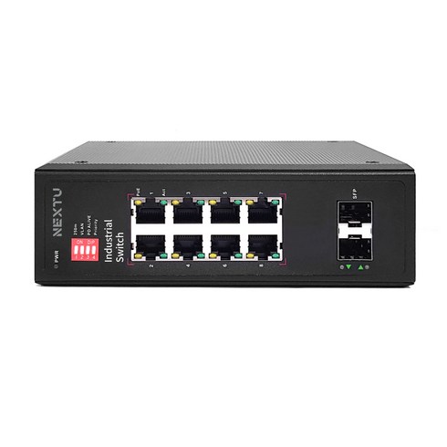 넥스트 POE 8포트 광 스위칭 허브, NEXT-POE1528GDT