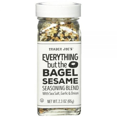 Trader Joe's Everything but the Bagel 세서미 시즈닝 블렌드 65.2g(2.3온스) 1팩, 마늘_2.3온스(1팩)