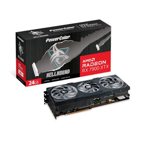 파워컬러 PowerColor 라데온 RX 7900 XTX Hellhound D6 24GB