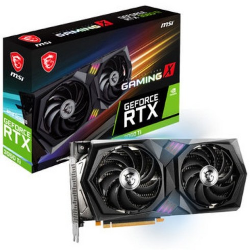 3060ti중고 - MSI 지포스 RTX 3060 Ti 게이밍 X D6 8GB 트윈프로져8 LHR 그래픽카드