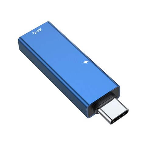 유형 C에서 USB 여성 + 타입 C 암컷 (파워 배송) 허브 어댑터 도킹 도크 전화 태블릿 노트북, 파란색