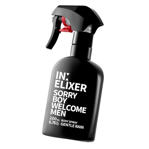논픽션바디미스트 - 이넬릭서 바디스프레이 남자향수 젠틀레인향, 1개, 200ml