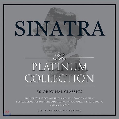 프랭크오션lp - [LP] Frank Sinatra - The Platinum Collection: 50 Original Classics 프랭크 시나트라 베스트 앨범 [쿨 화이트 컬러 3LP]