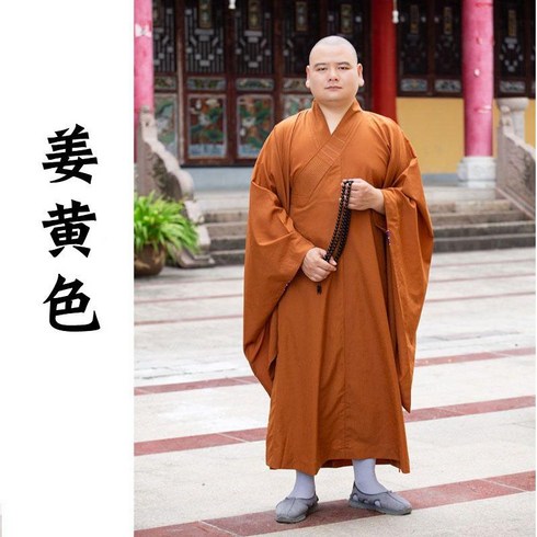 스님두루마기 사계절 명상복 남녀공용 긴셔츠 사찰 법복 절 법자 수도승 생활한복 템플스테이