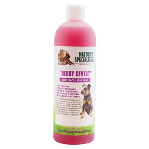 Nature's Specialties Berry Gentle Pet Shampoo 16-Ounce 네이처 스 스페셜 베리 베리 젠틀 펫 샴푸 453.6g, 1p