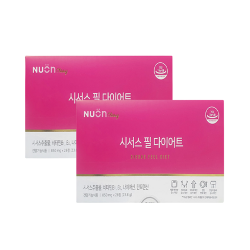 뉴온 시서스필 다이어트 850mg 28정 2박스, 3개