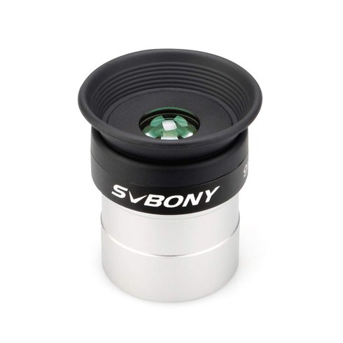SVBONY SV113 1.25 9mm 31.7mm 아이피스 인치 접안 렌즈 천체 망원경용 60° 시야 천체 망원경 액세서리 직경 범용