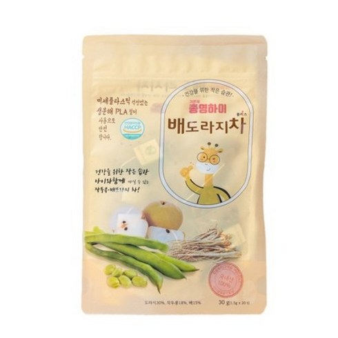 총명하이 - 총영하이 배도라지차 플러스, 30g, 1개