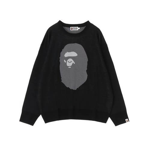 A BATHING APE 베이프 남성 데일리 캐주얼 상의 헤드 니트 스웨터