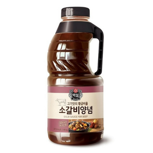 백설 소갈비 양념, 2.45kg, 1개