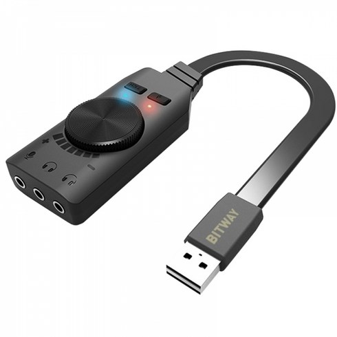 비트웨이 USB 7.1 사운드 카드 GS3, 단일옵션