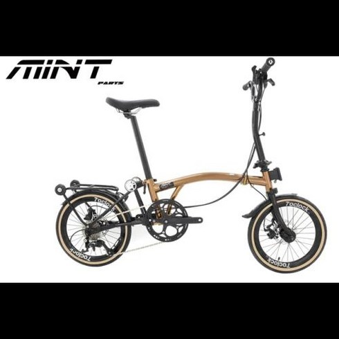 바이크스시티 - 바이크스시티 MINT T9C 접이식 자전거 디스크 브레이크 9 단 16 인치, 13) T-9단 변속