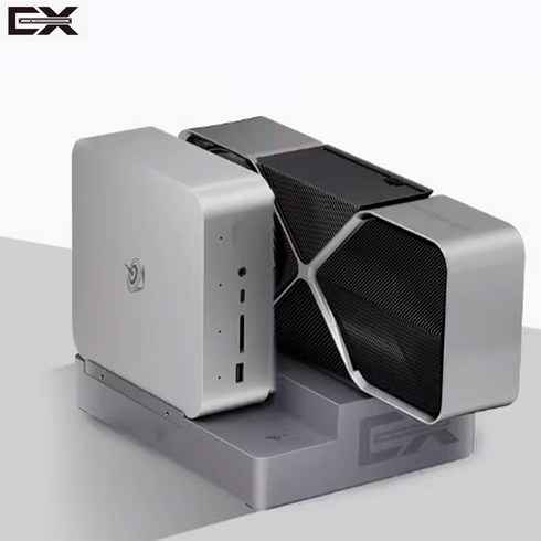 노트북외장그래픽카드 - [CY] 비링크 BEELINK EX 확장도크 600w 파워 PClex8 무손실 외장 그래픽카드 도크 외장 독, 딥그레이, 1개