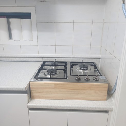 2023년 가성비 최고 린나이rew 2중에나멜코팅 - 선우산업 원목 빌트인 전용 쿡탑 가스레인지 스탠드 케이스/ 모든 모델 가능, 1개