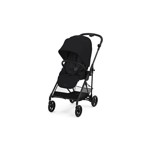 cybex 사이벡스 MELIO CARBON 메리오 카본 2023년 리뉴얼 모델 문블랙 JP 울트라 라이트 유모차 들고 가볍게 누르고 가벼운 훨씬 가볍다, 2023년 모델_문 블랙