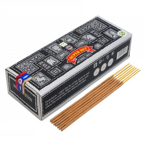 헤븐센스 사티아 나그참파 인센스 스틱 250g, 슈퍼히트