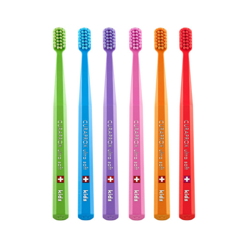 큐라덴 큐라프록스 Kids Toothbrush 어린이 키즈 부드러운 칫솔, 1개, 5개입