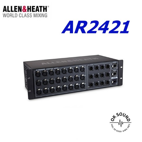 ALLEN&HEATH AR2412 디지털믹서 확장 오디오 랙