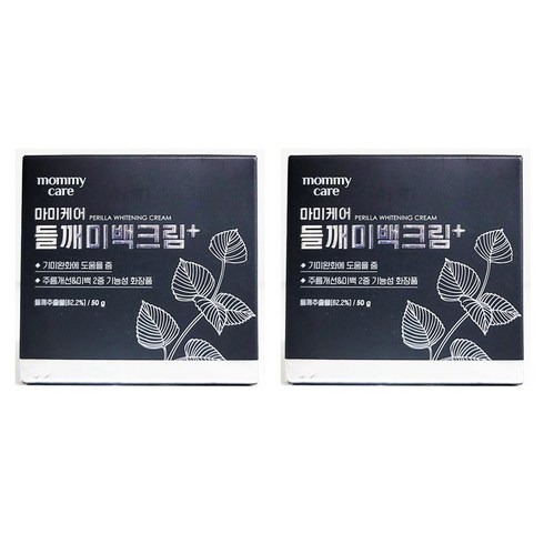 마미레시피 들깨 기미 크림 강남약국크림 기미완화 주름개선 미백 자연주의 기미크림, 50g, 2개