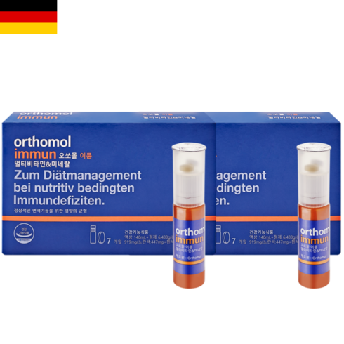 오쏘몰 이뮨 멀티비타민 & 미네랄 20ml + 919mg 독일비타민, 1개입, 60회분
