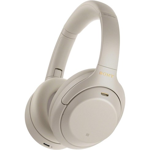 SONY 무선 노이즈 캔슬링 헤드폰 WH-1000XM4: LDAC/Amazon Alexa 탑재, 단일 옵션, 은색