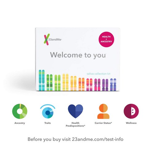 23andme - 23andMe Health+Ancestry Service 개인 유전자 DNA 검사