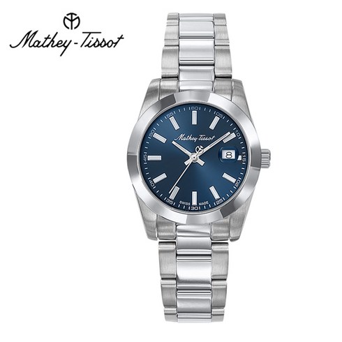 티쏘여성시계 - Mathey-Tissot 스위스 명품 메티티솟 D450ABU 여성시계 Womans watch 여성메탈시계