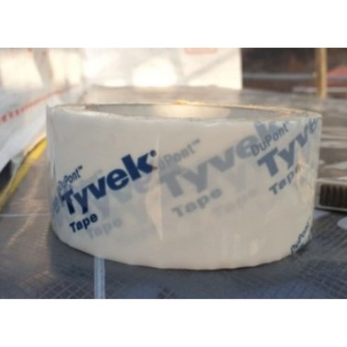 타이벡원단 - 타이벡 테이프 tyvek tape 접착력 강함 4.8cm x 50M, 1개