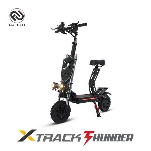 AU테크 엑스트랙 썬더 듀얼 전기 전동킥보드 48V, 엑스트랙 썬더 48V 15A {QJ}