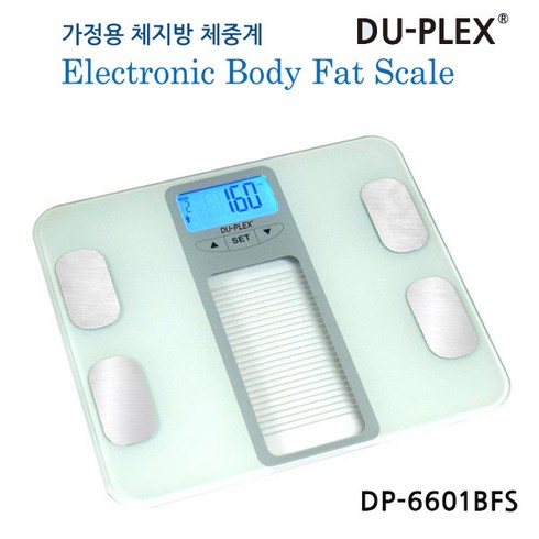 듀플렉스체중계 - 듀플렉스 가정용 체지방 체중계, DP-6601DFS