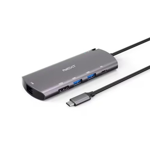 이지넷유비쿼터스 넥스트 멀티허브 컨버터 NEXT-M2287TCH (6포트/USB 3.0 Type C)